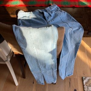 Abercrombie Ultra High Rise 90s Straight Jeans 30L